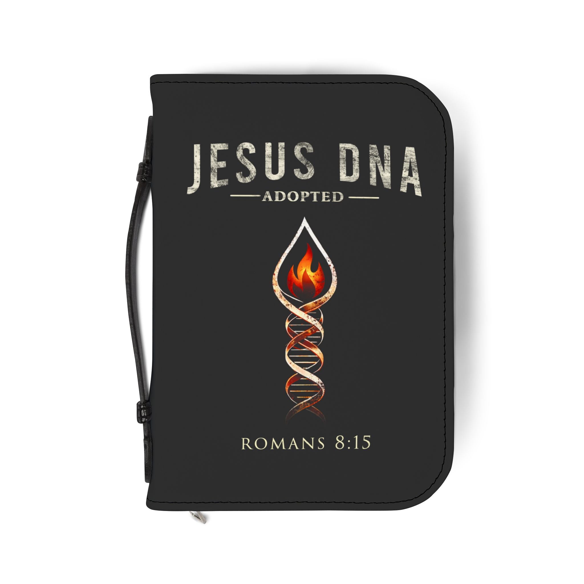 Jesus DNA Bible Cover – Adopted (Romans 8:15) | Fire & Truth Co.