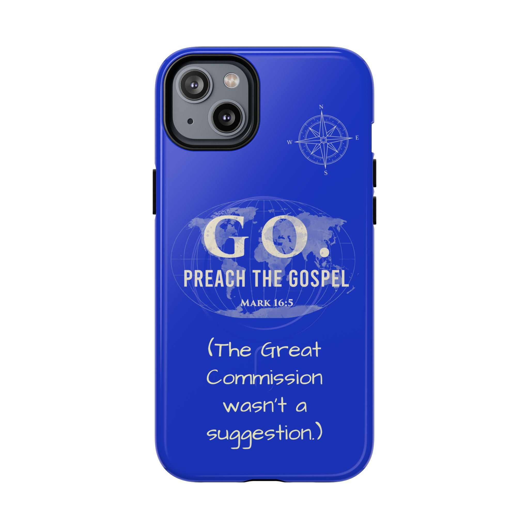 GO. Preach the Gospel MagSafe Phone Case – The Great Commission Collection