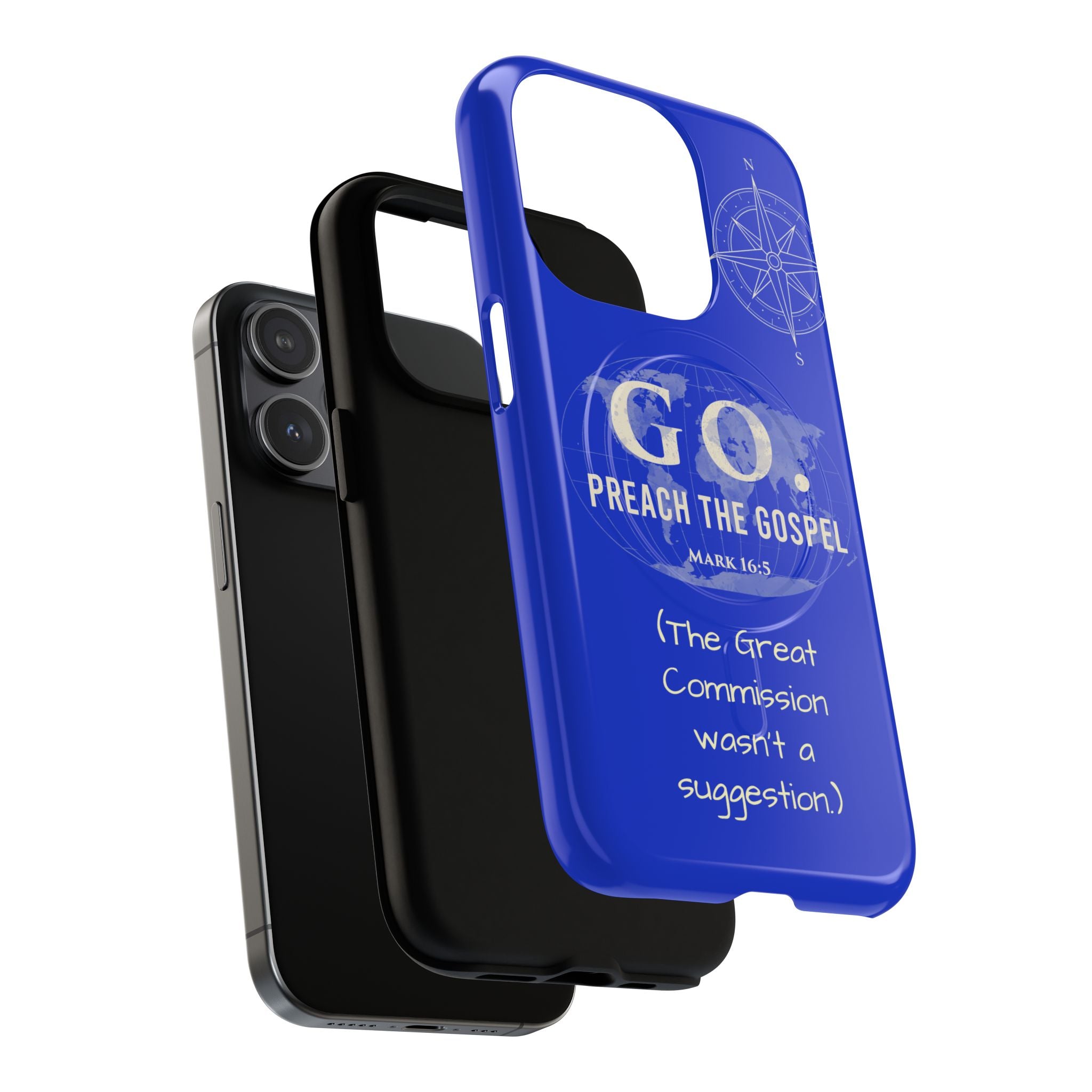 GO. Preach the Gospel MagSafe Phone Case – The Great Commission Collection
