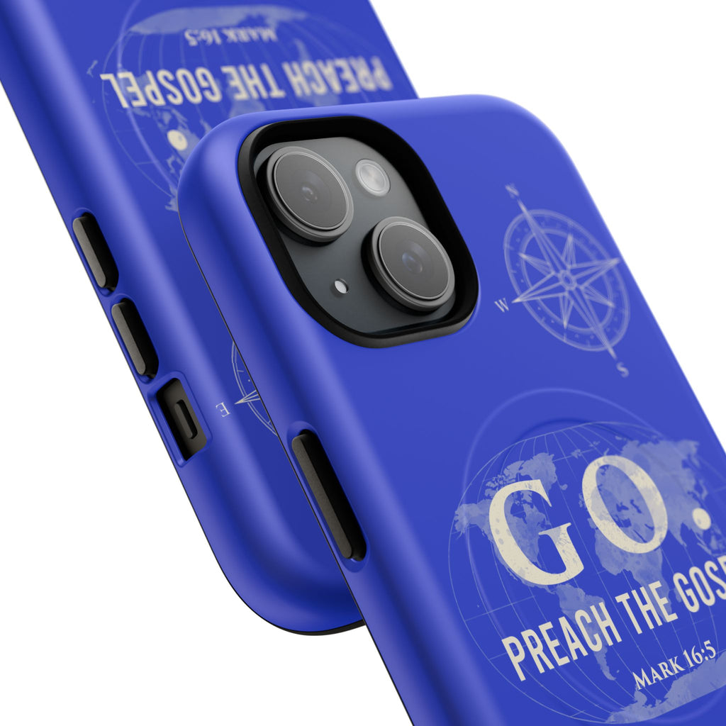 GO. Preach the Gospel MagSafe Phone Case – The Great Commission Collection
