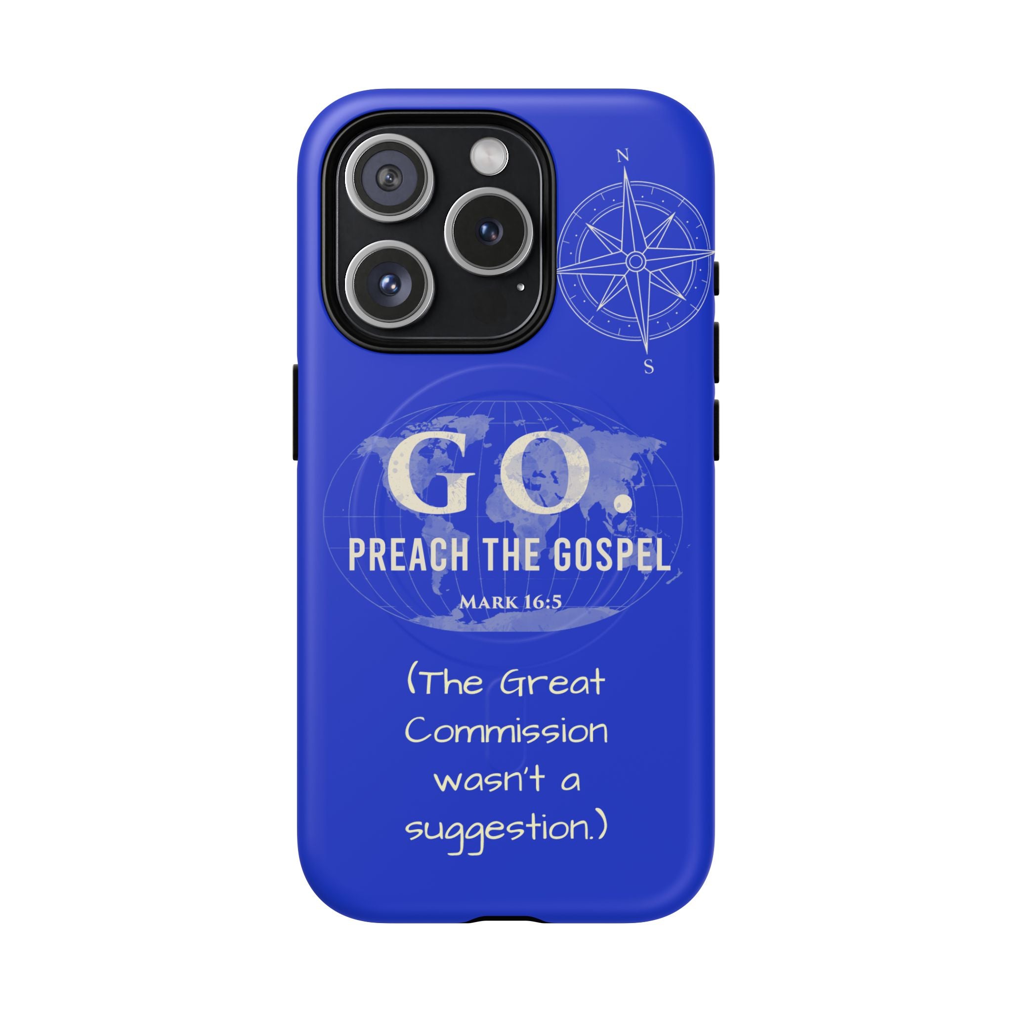 GO. Preach the Gospel MagSafe Phone Case – The Great Commission Collection