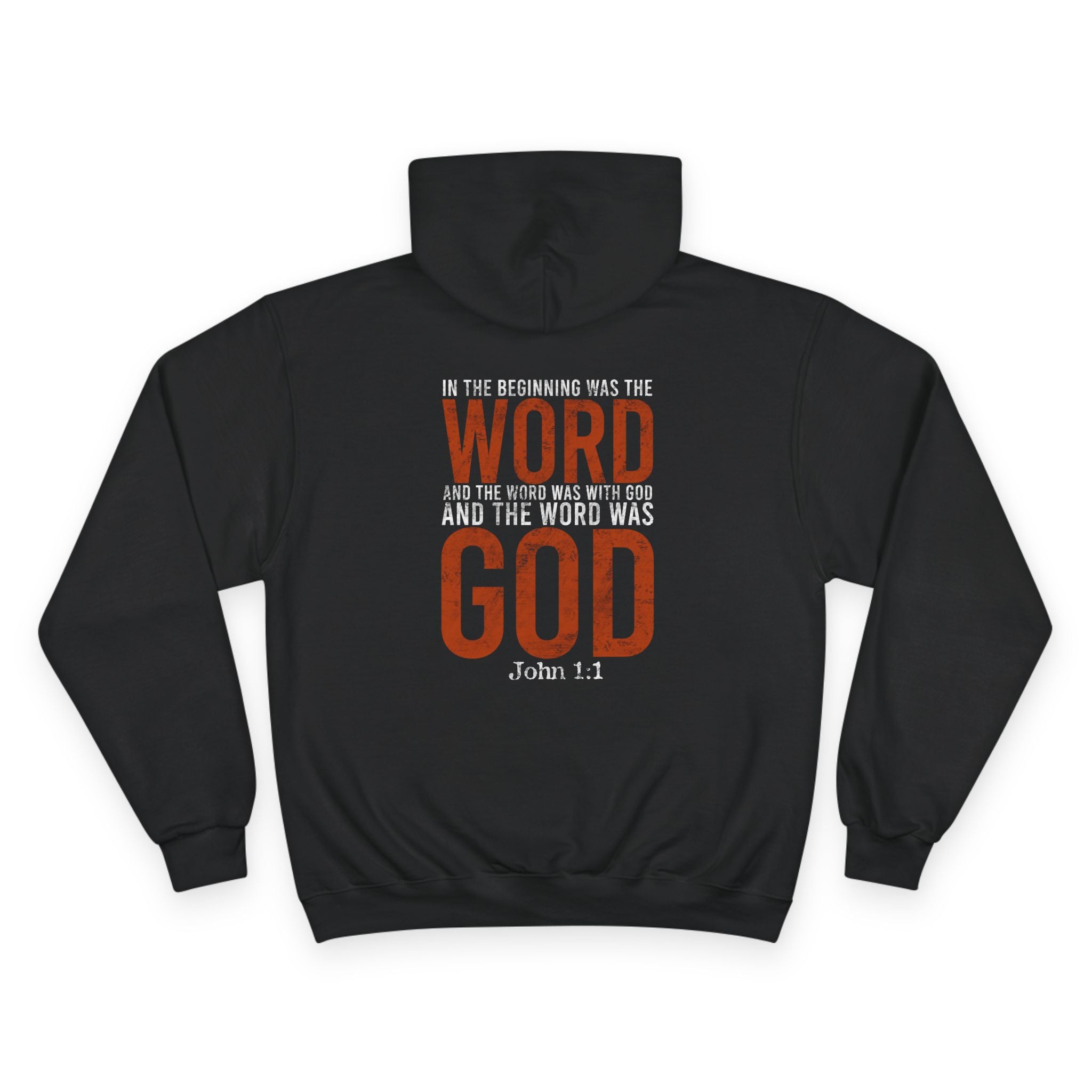 In the Beginning Was the Word--John 1:1 Refiner's Fire Hoodie