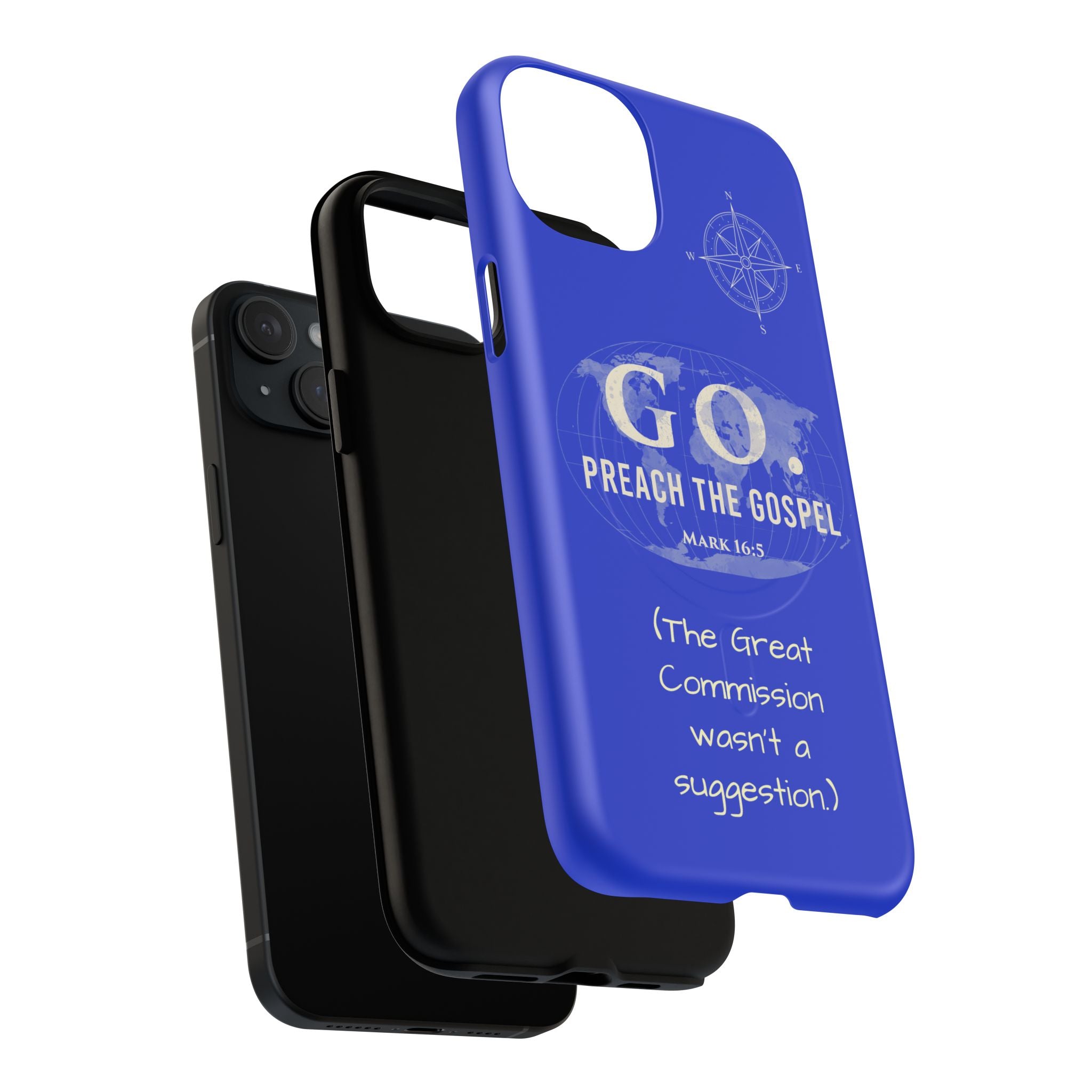 GO. Preach the Gospel MagSafe Phone Case – The Great Commission Collection