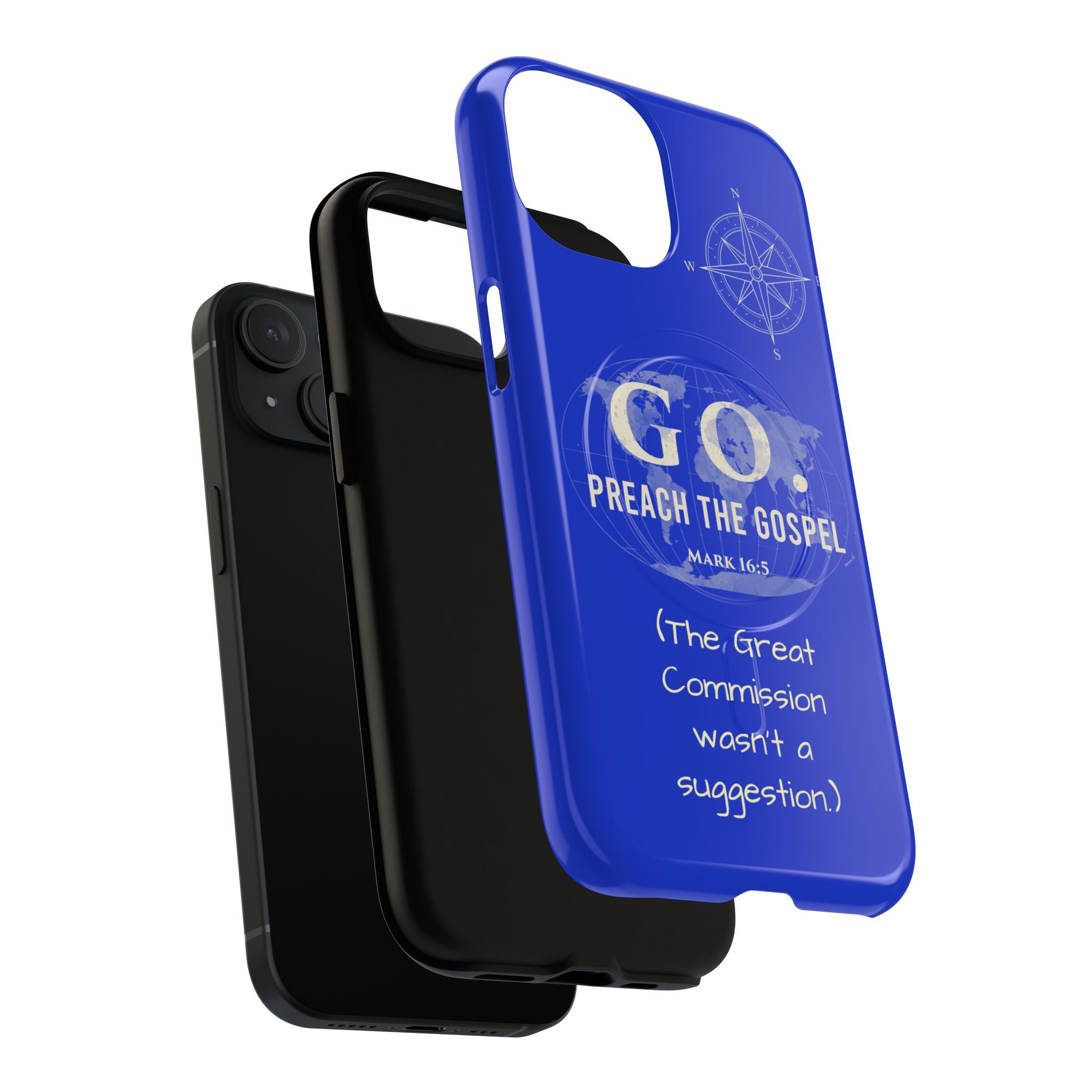 GO. Preach the Gospel MagSafe Phone Case – The Great Commission Collection
