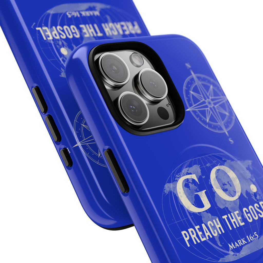GO. Preach the Gospel MagSafe Phone Case – The Great Commission Collection