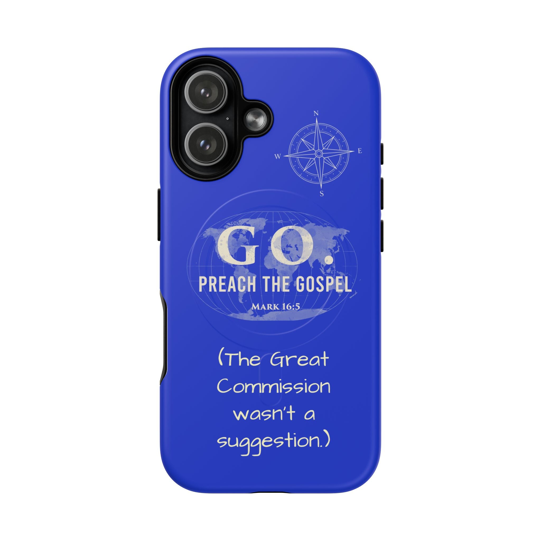 GO. Preach the Gospel MagSafe Phone Case – The Great Commission Collection