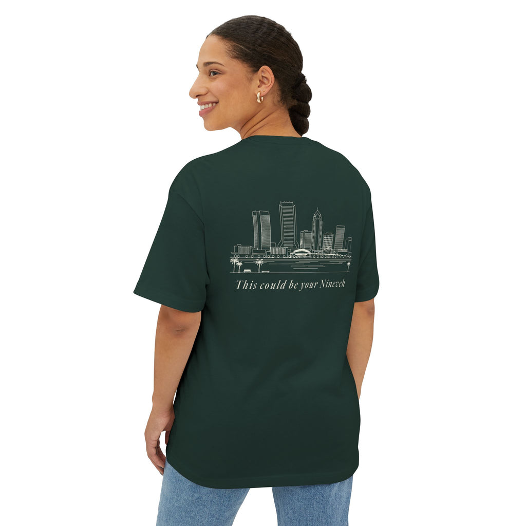 GO. Nineveh/Jacksonville Unisex Oversized Boxy Tee