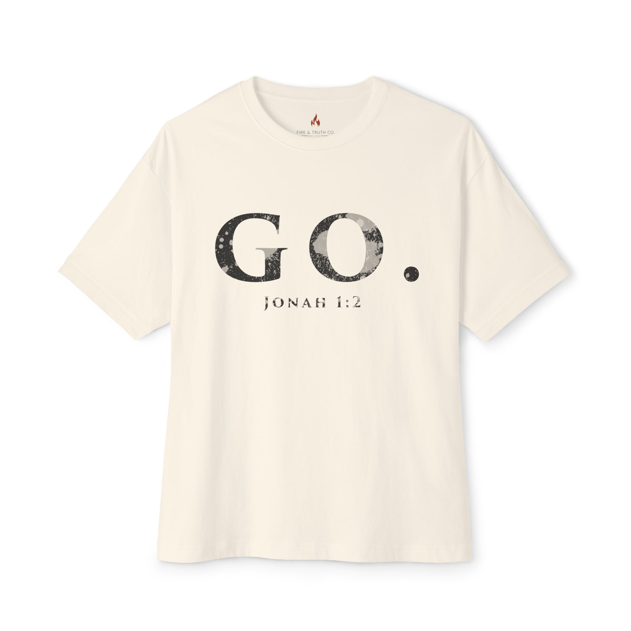 GO. Nineveh/Jacksonville Unisex Oversized Boxy Tee
