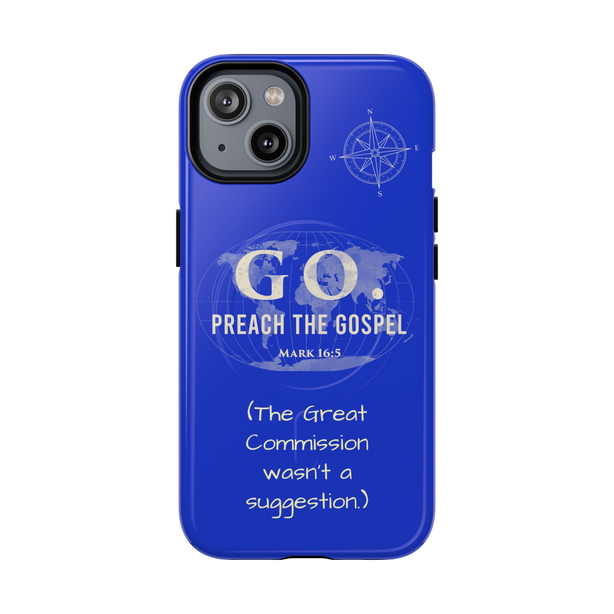 GO. Preach the Gospel MagSafe Phone Case – The Great Commission Collection