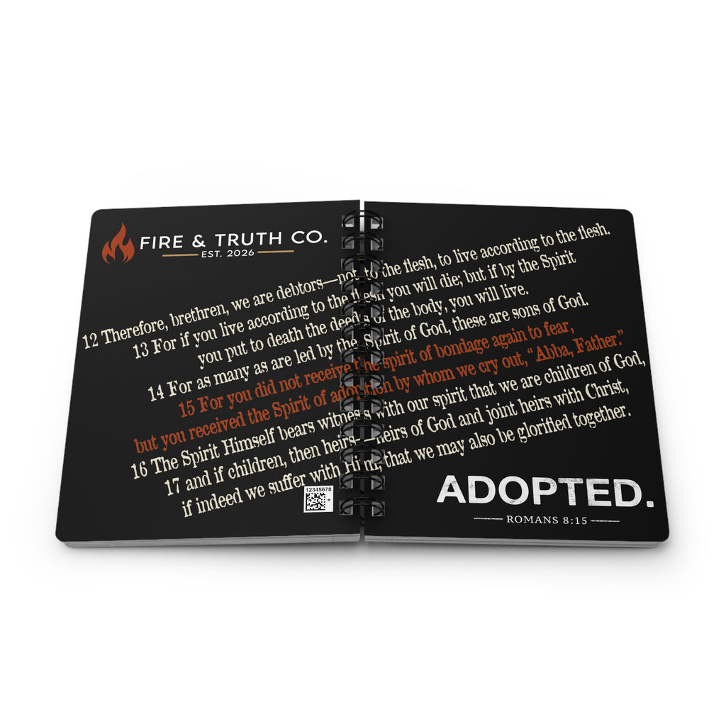ADOPTED Spiral Journal | Romans 8 | Jesus DNA Collection