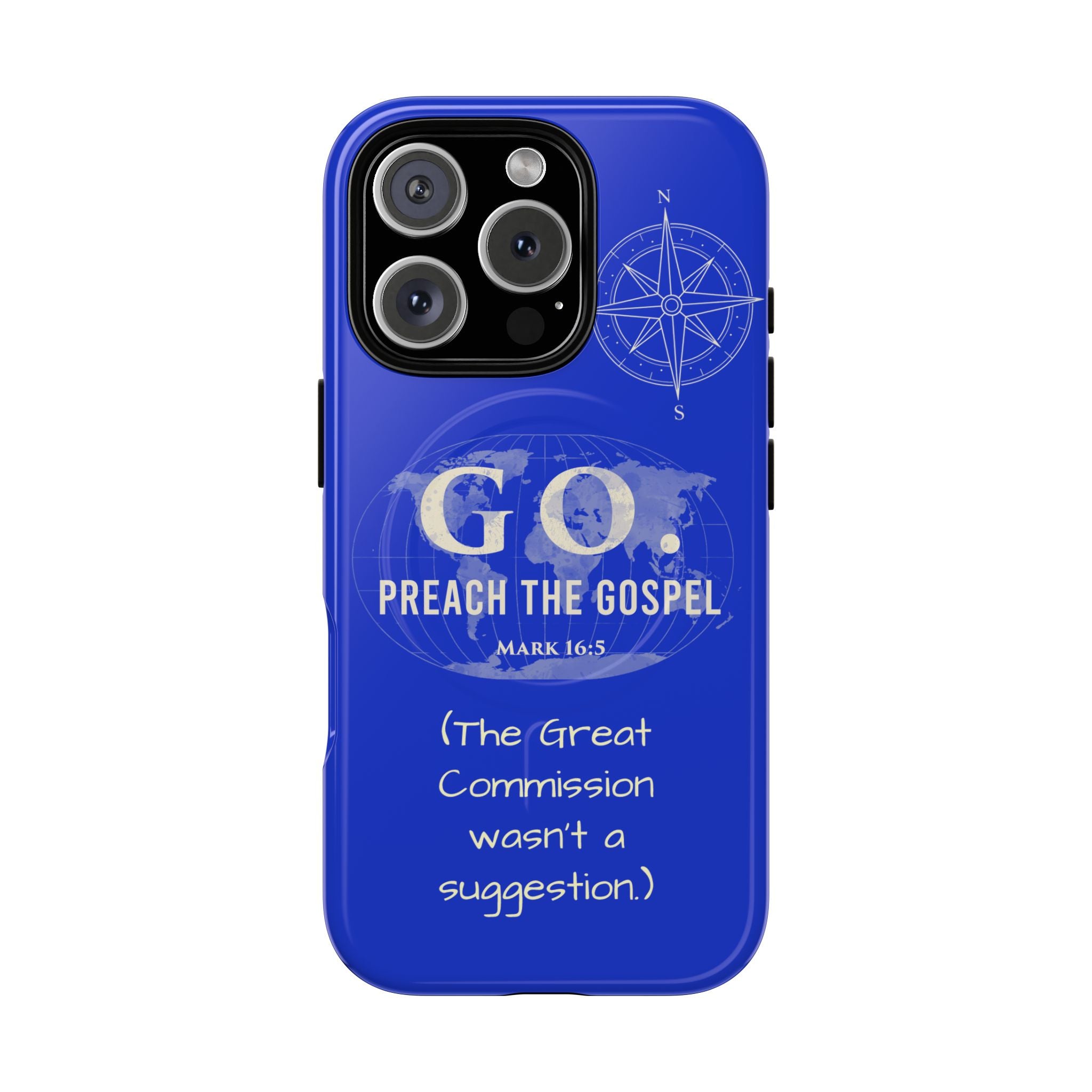 GO. Preach the Gospel MagSafe Phone Case – The Great Commission Collection