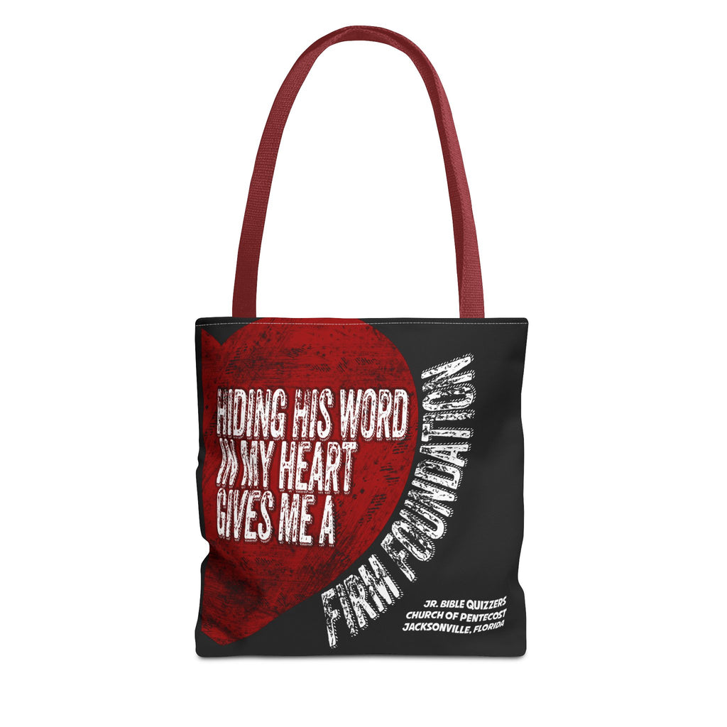 Church of Pentecost Jr. Bible Quizzing 2026 Firm Foundation Tote