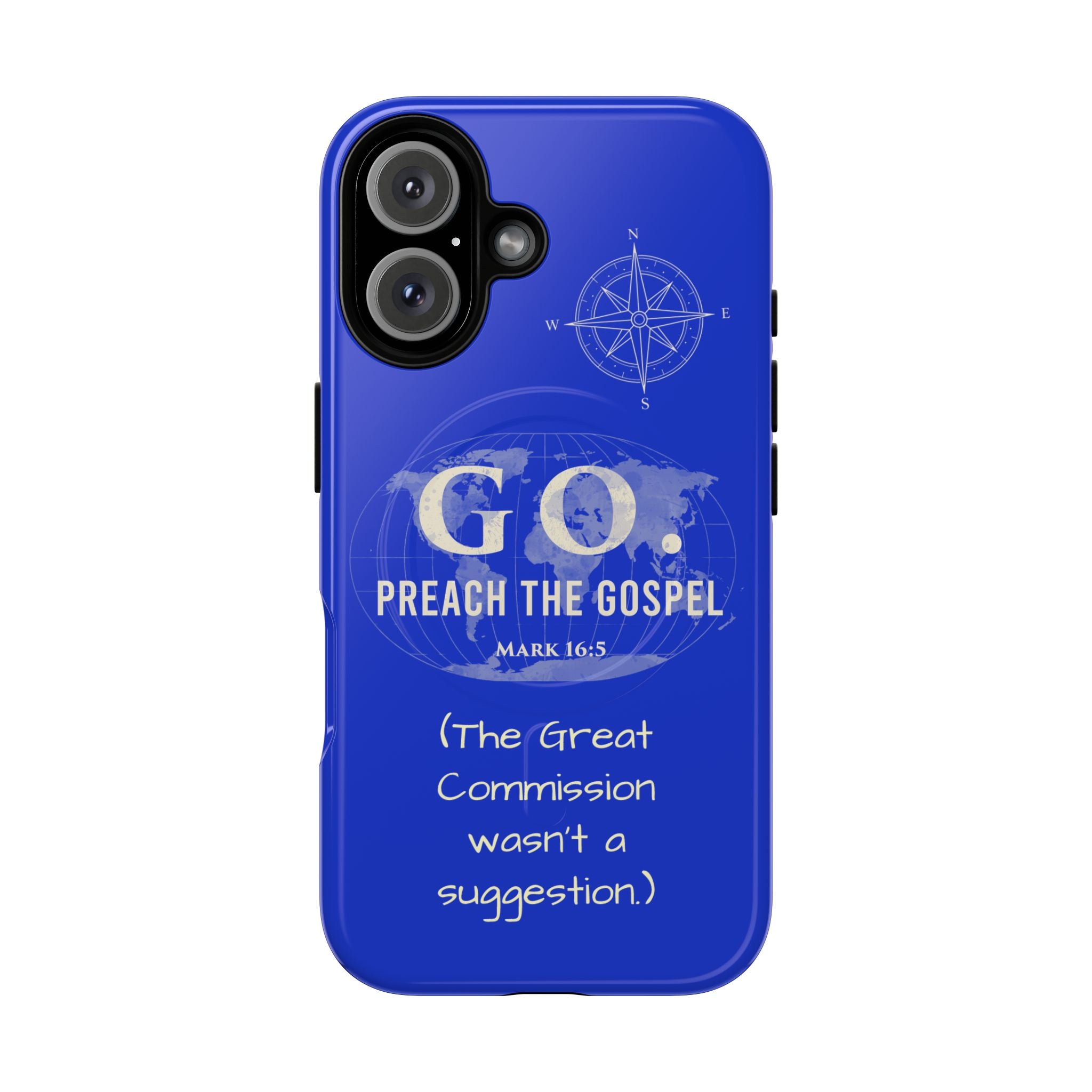 GO. Preach the Gospel MagSafe Phone Case – The Great Commission Collection