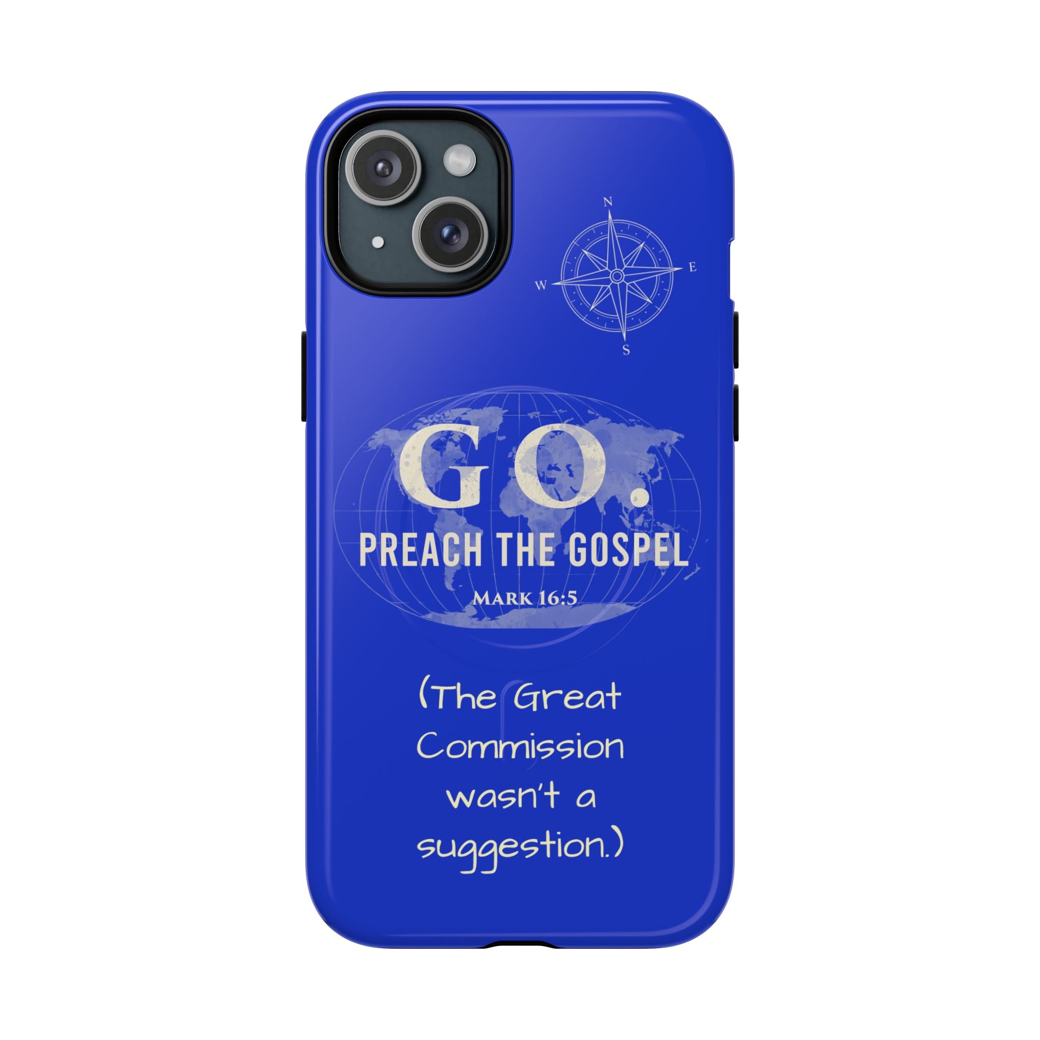 GO. Preach the Gospel MagSafe Phone Case – The Great Commission Collection