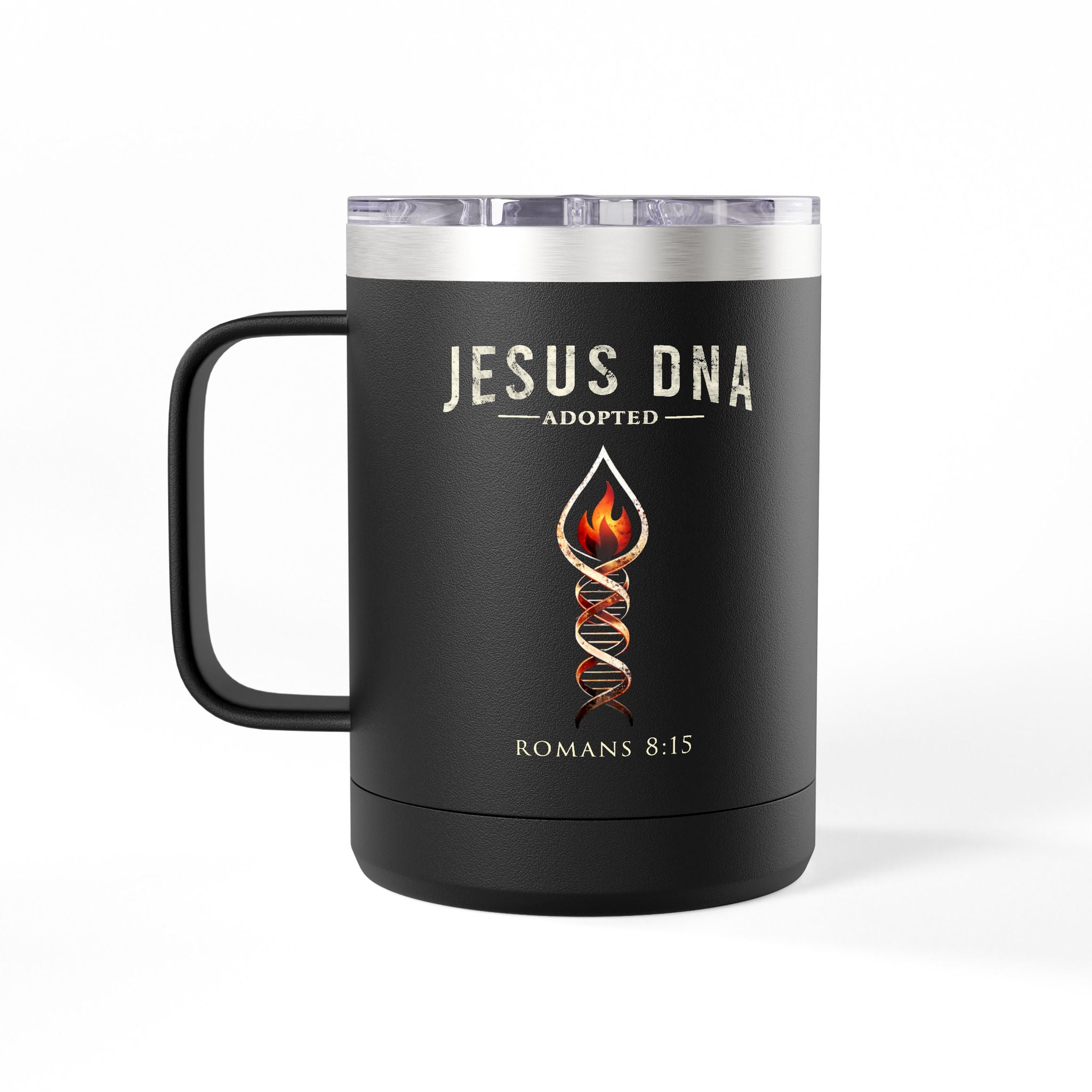 Jesus DNA | ADOPTED 15oz Insulated Mug | Romans 8:15