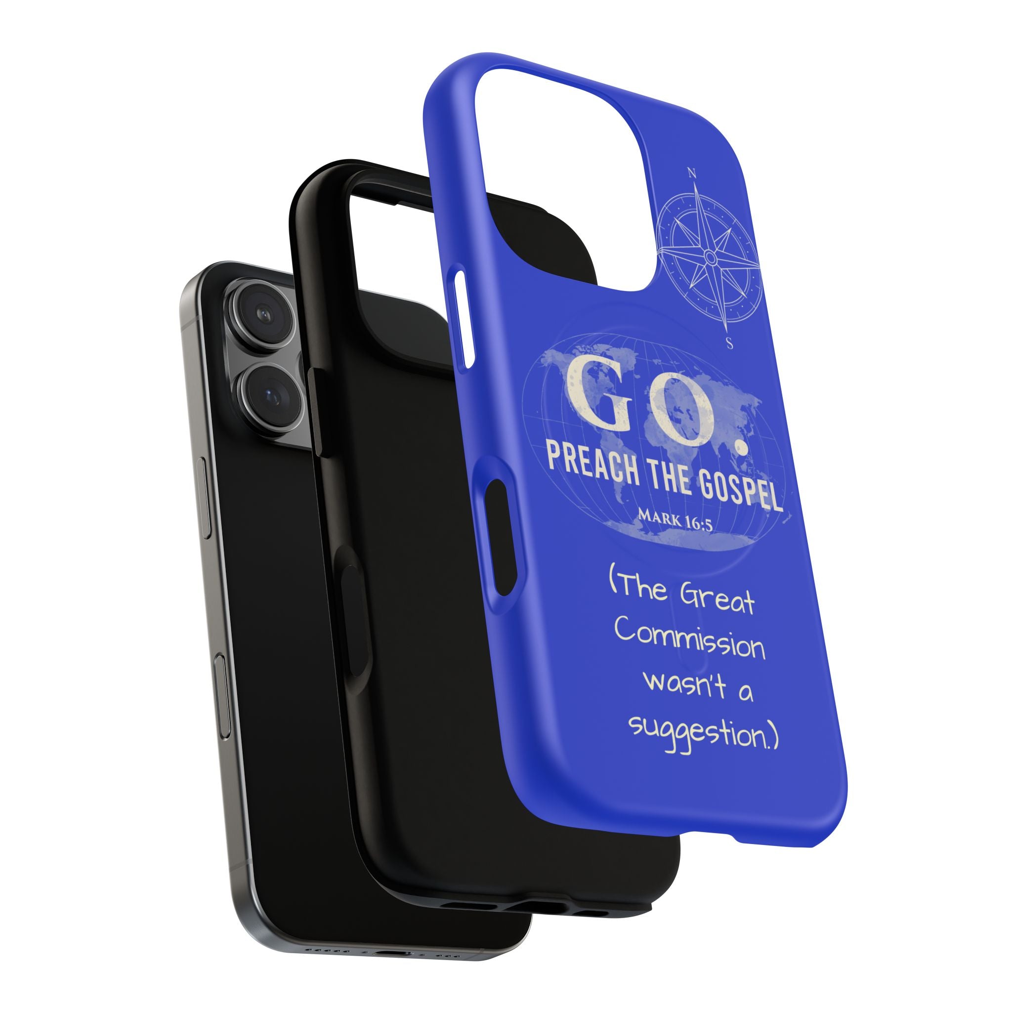 GO. Preach the Gospel MagSafe Phone Case – The Great Commission Collection