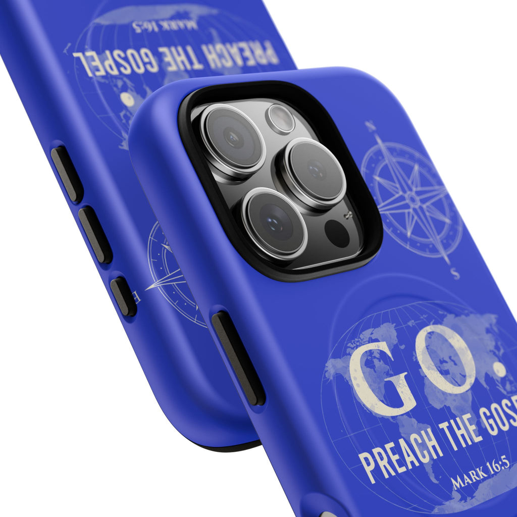 GO. Preach the Gospel MagSafe Phone Case – The Great Commission Collection