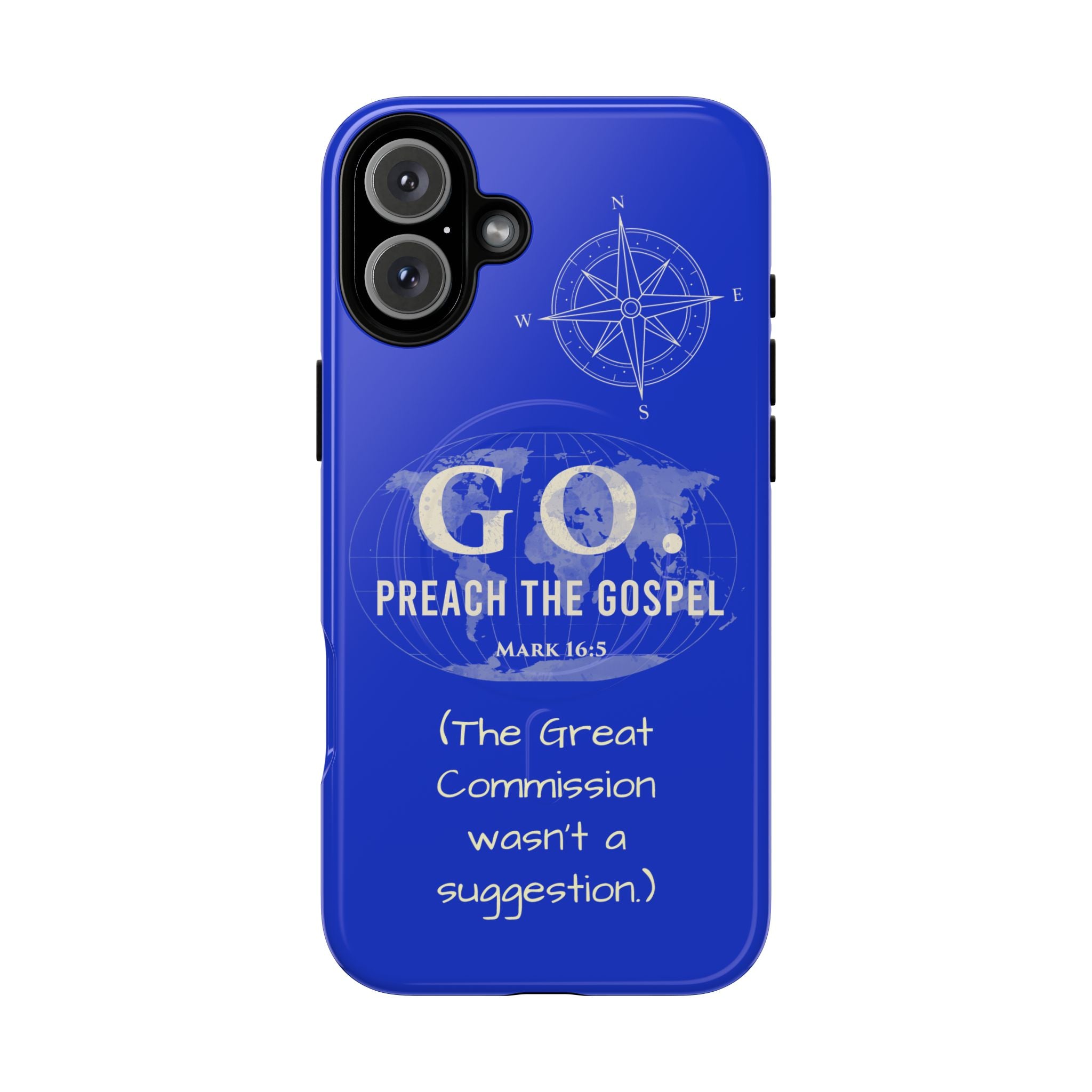 GO. Preach the Gospel MagSafe Phone Case – The Great Commission Collection