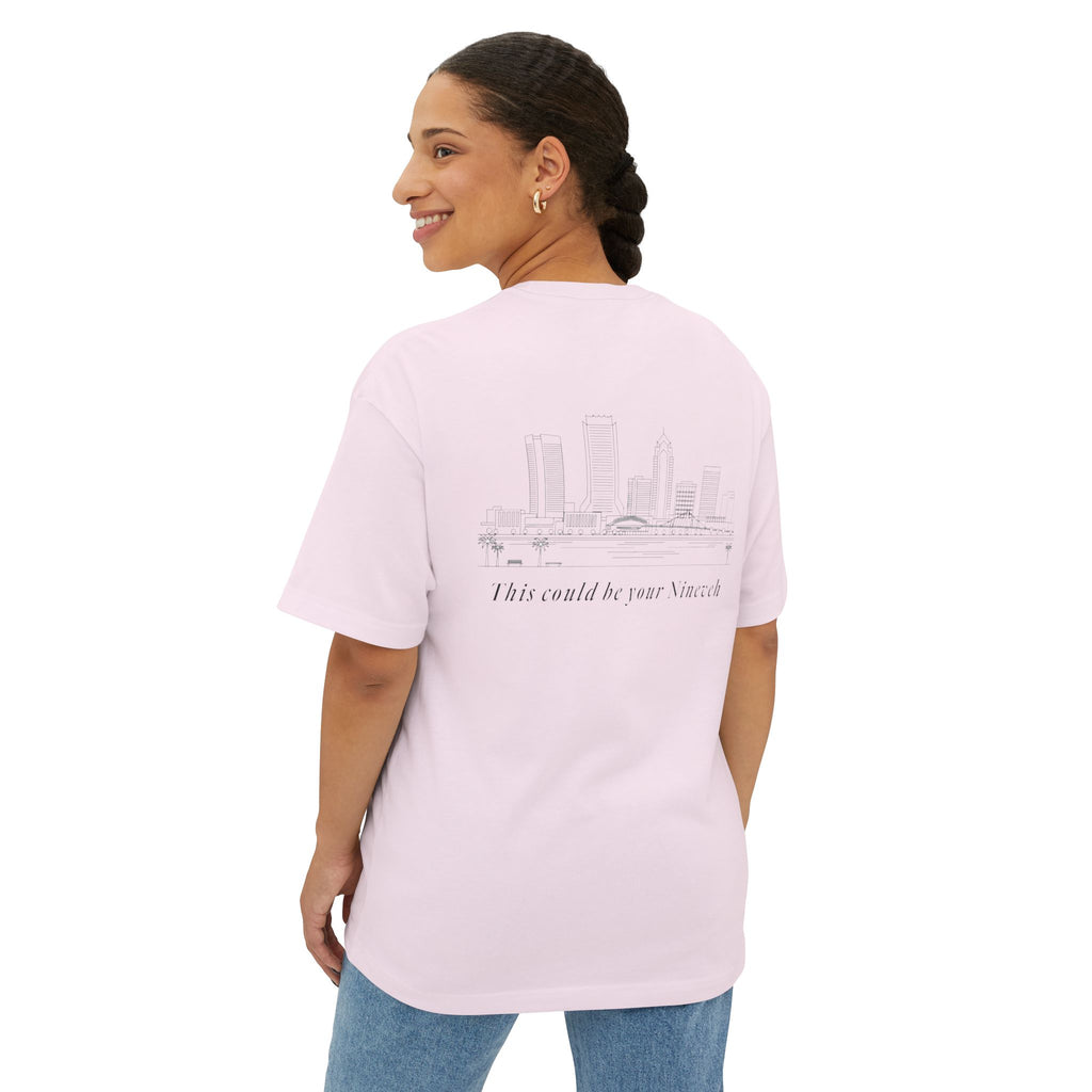 GO. Nineveh/Jacksonville Unisex Oversized Boxy Tee