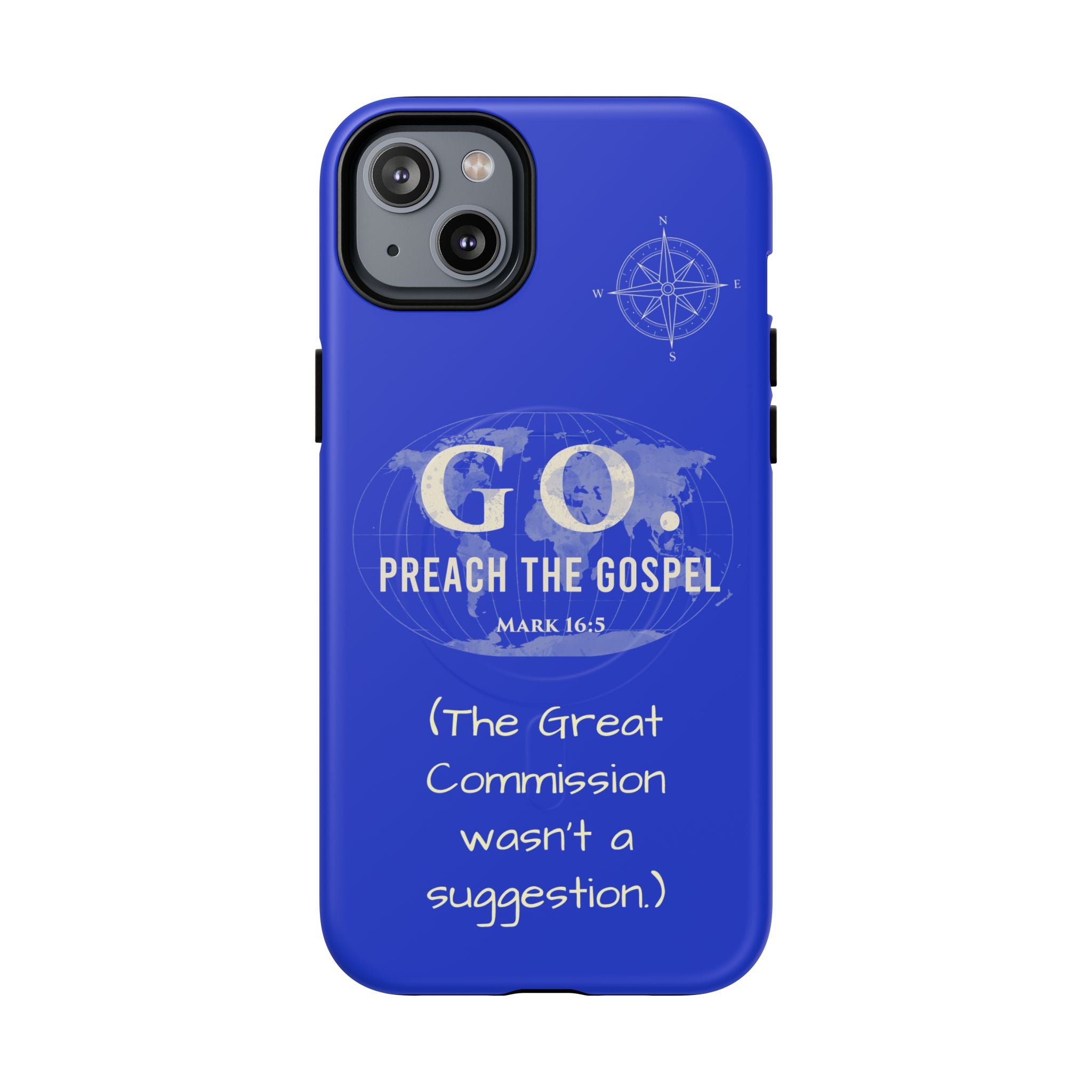 GO. Preach the Gospel MagSafe Phone Case – The Great Commission Collection