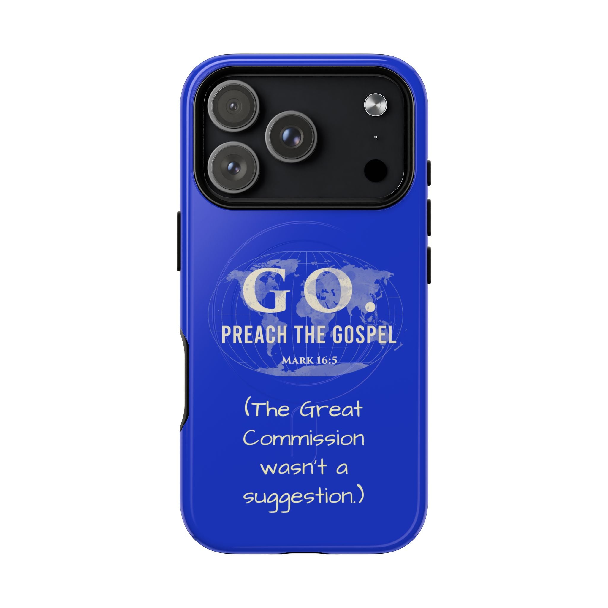 GO. Preach the Gospel MagSafe Phone Case – The Great Commission Collection