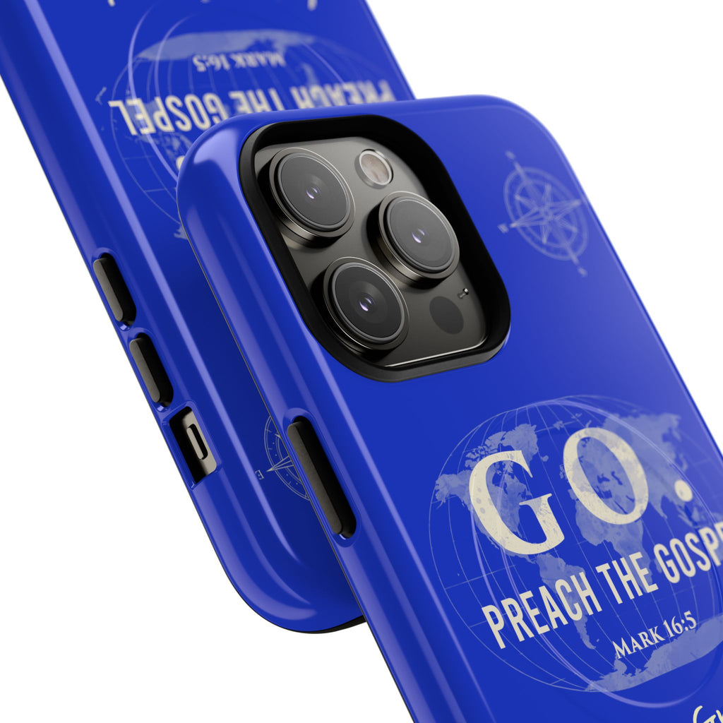 GO. Preach the Gospel MagSafe Phone Case – The Great Commission Collection