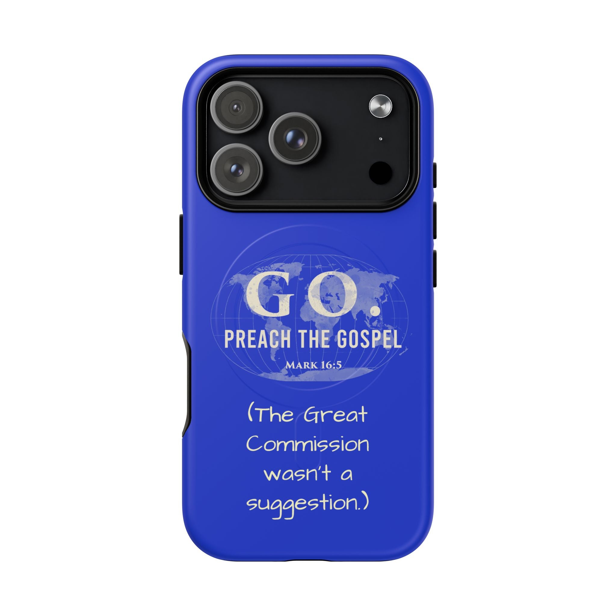 GO. Preach the Gospel MagSafe Phone Case – The Great Commission Collection