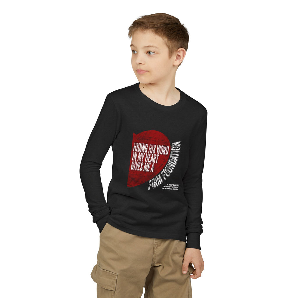 (KIDS) Church of Pentecost Jr. Bible Quizzer 2026 Youth Jersey Long Sleeve Tee