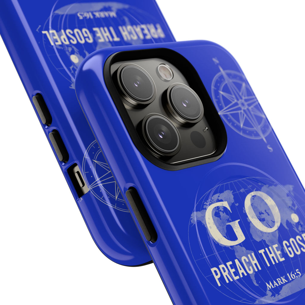 GO. Preach the Gospel MagSafe Phone Case – The Great Commission Collection