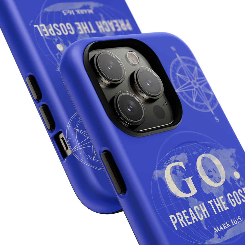 GO. Preach the Gospel MagSafe Phone Case – The Great Commission Collection
