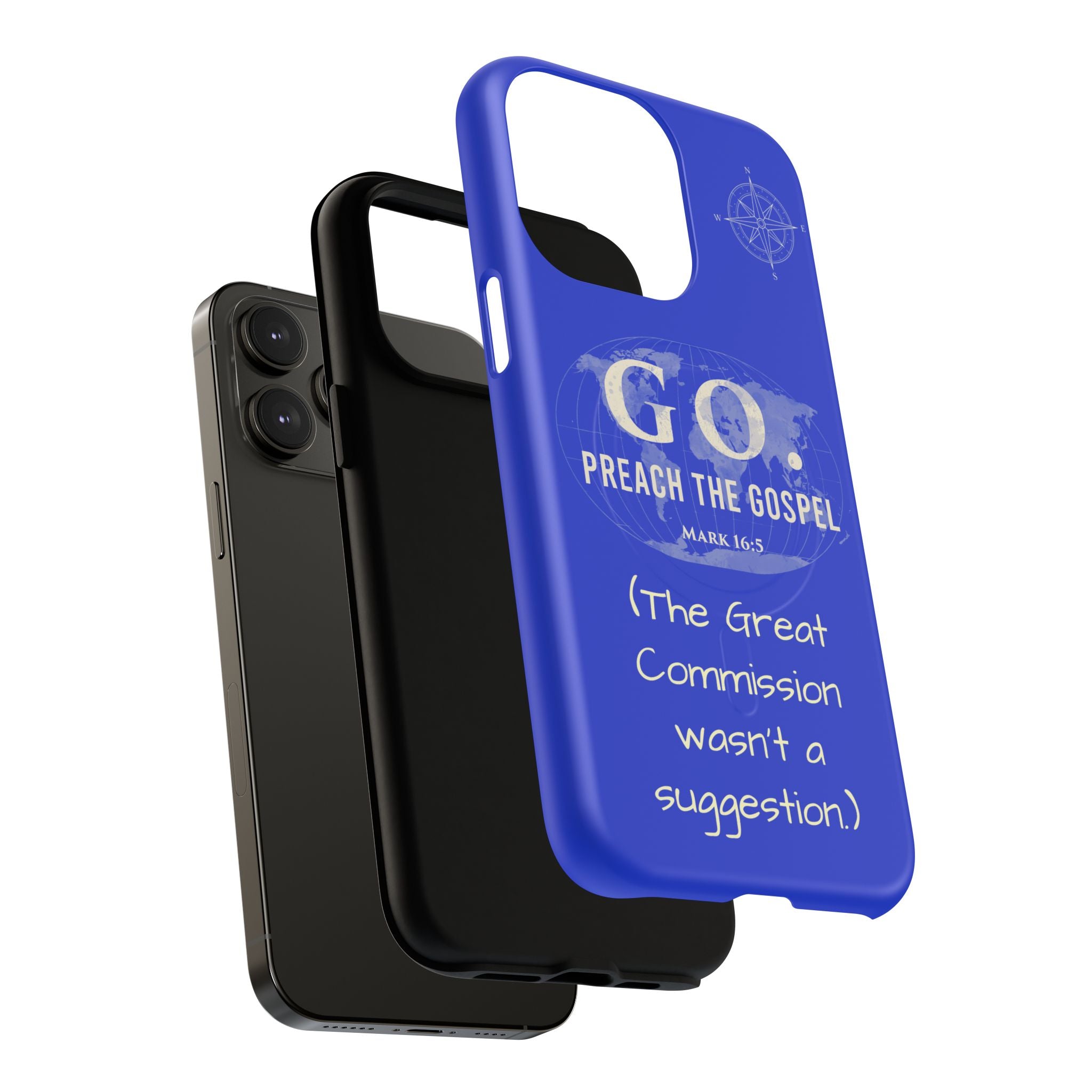 GO. Preach the Gospel MagSafe Phone Case – The Great Commission Collection