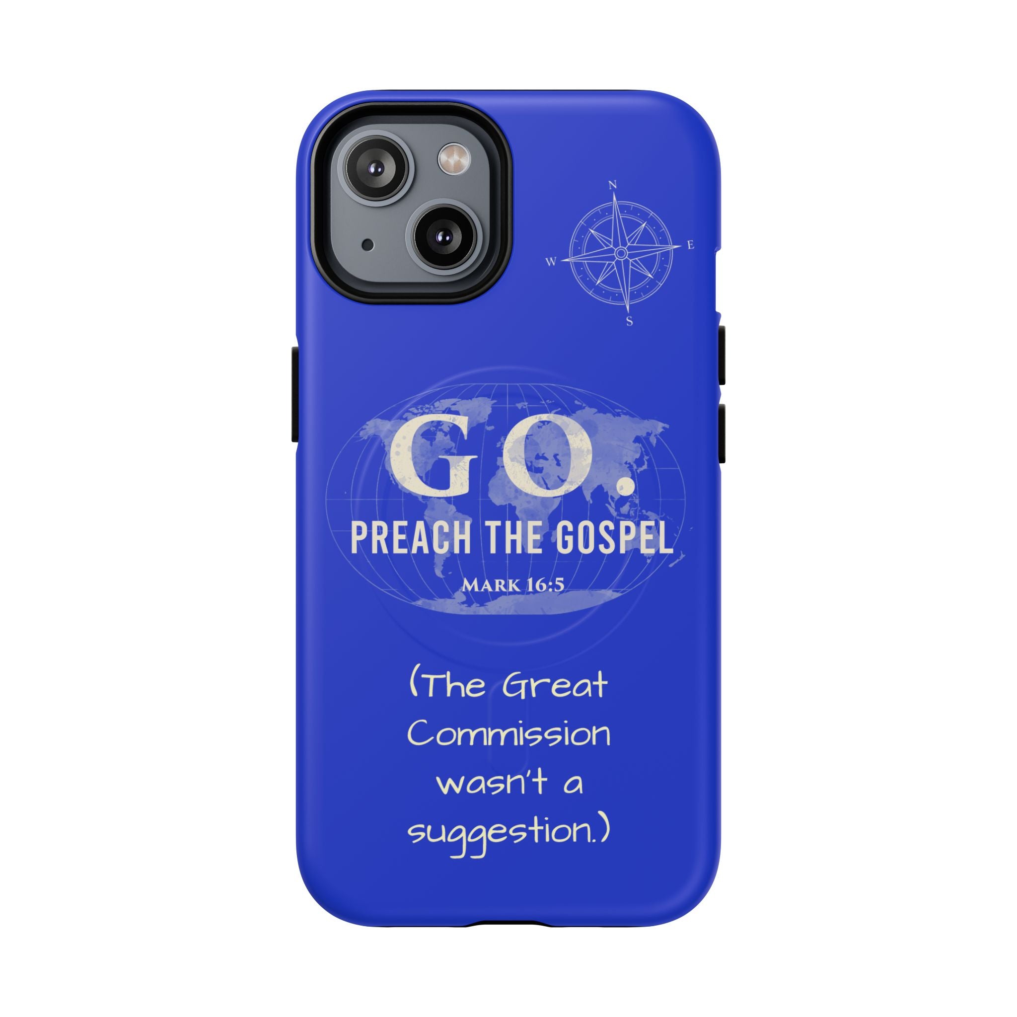 GO. Preach the Gospel MagSafe Phone Case – The Great Commission Collection