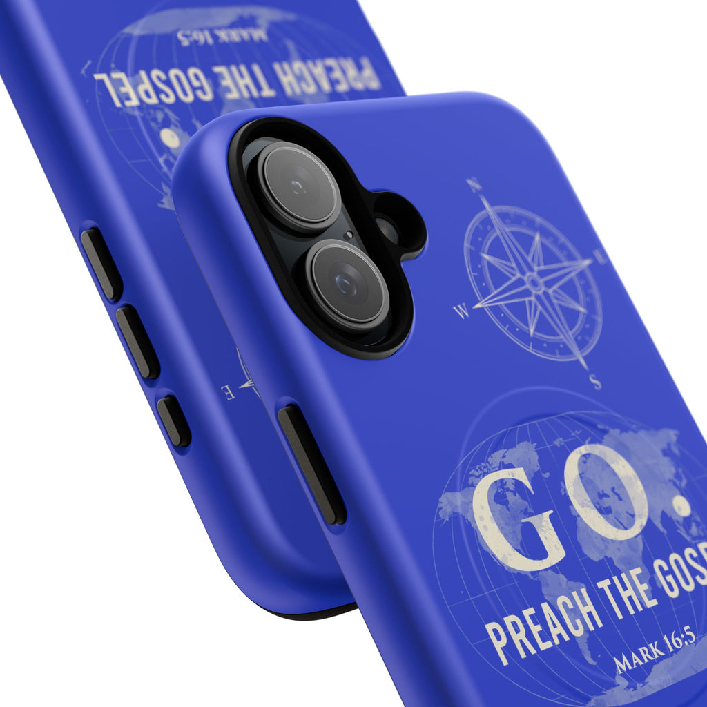GO. Preach the Gospel MagSafe Phone Case – The Great Commission Collection