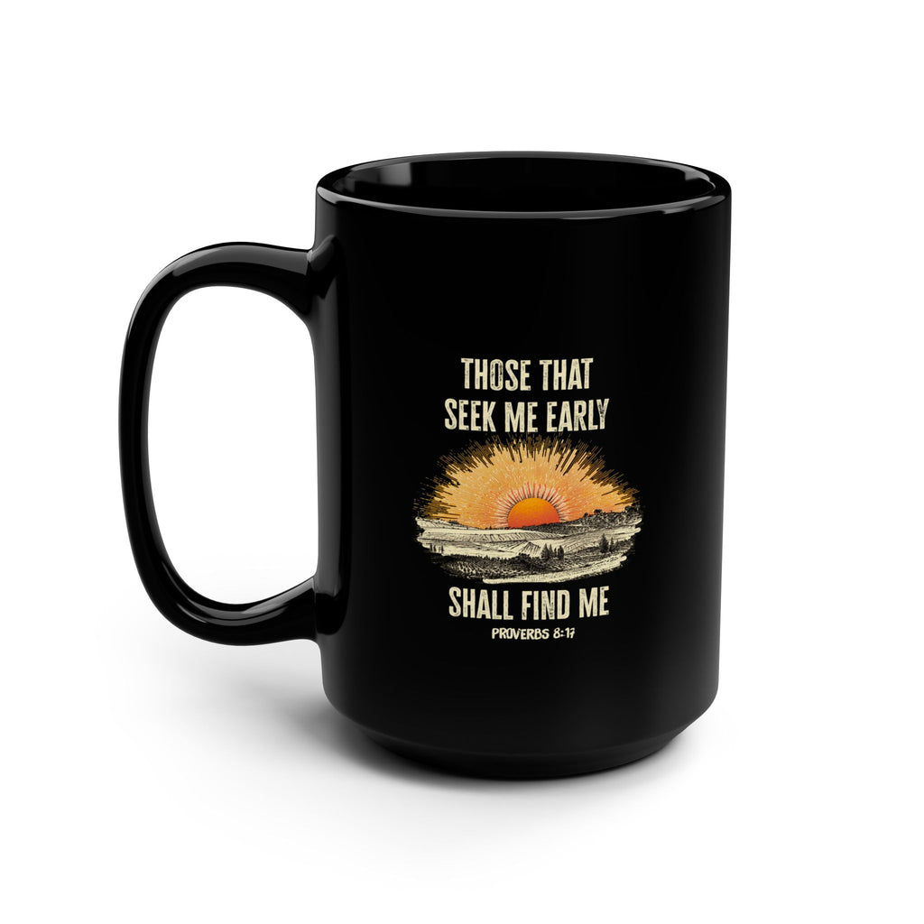 Black Mug, 15oz