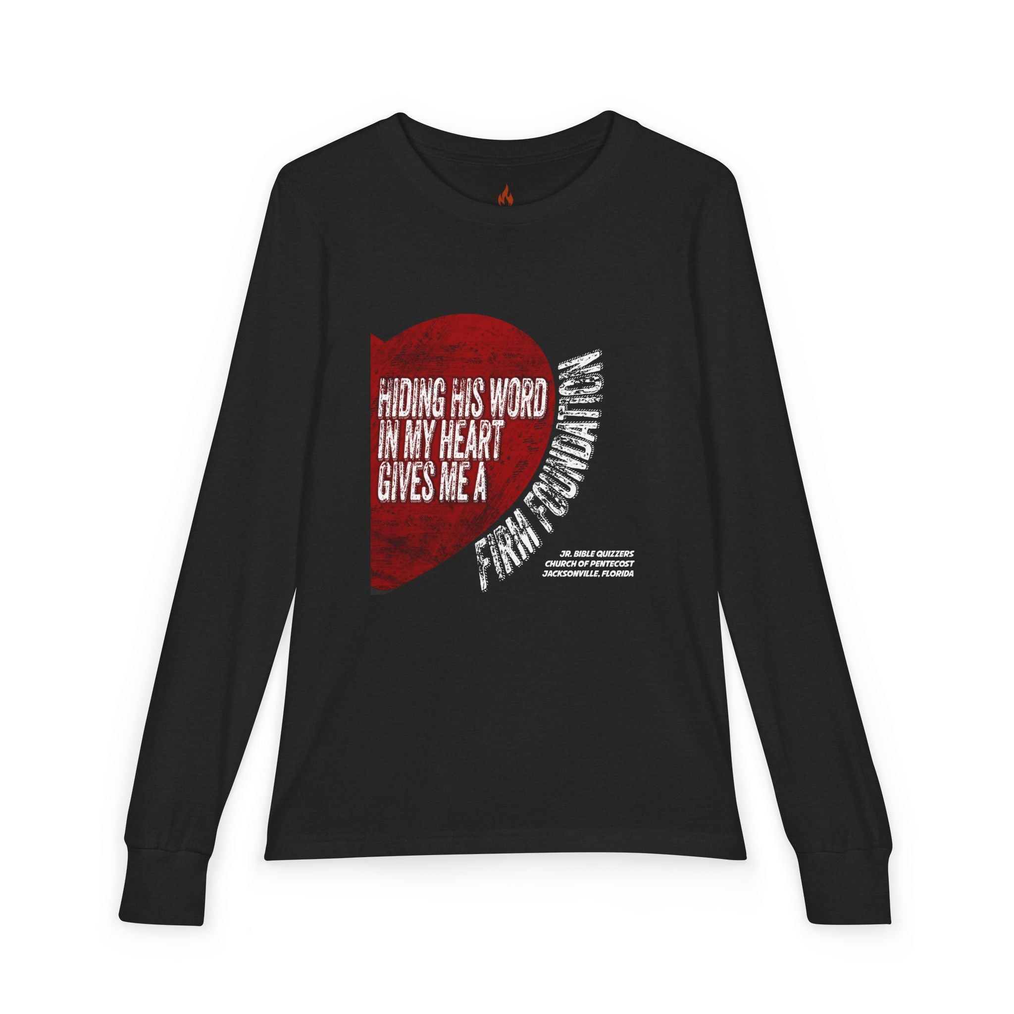 (KIDS) Church of Pentecost Jr. Bible Quizzer 2026 Youth Jersey Long Sleeve Tee
