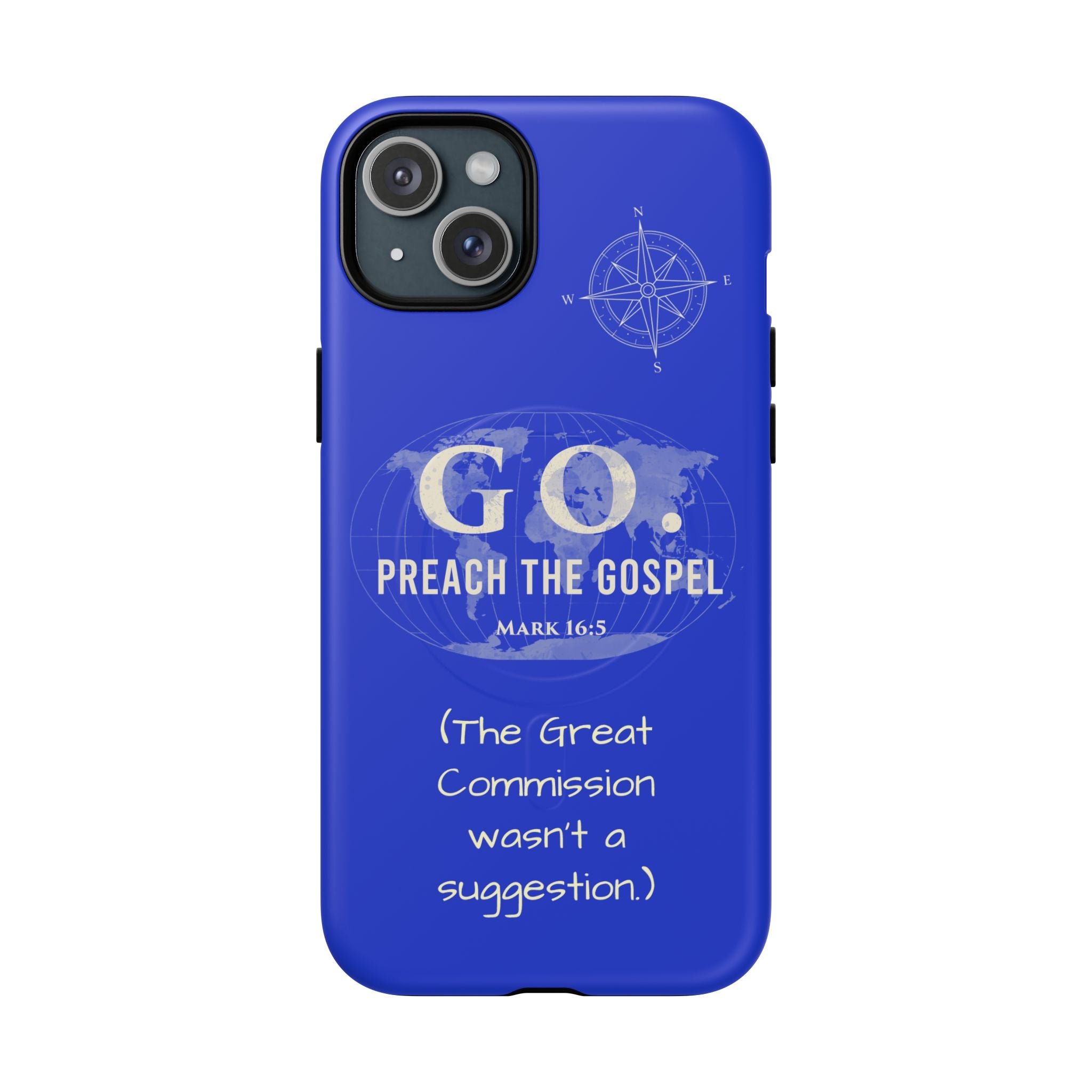 GO. Preach the Gospel MagSafe Phone Case – The Great Commission Collection