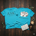ASK.--Matthew 7:7 Unisex Jersey Short Sleeve Tee (The Path Collection)