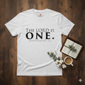 ONE. Foundation Tee — Deuteronomy 6:4 | Gildan 65000