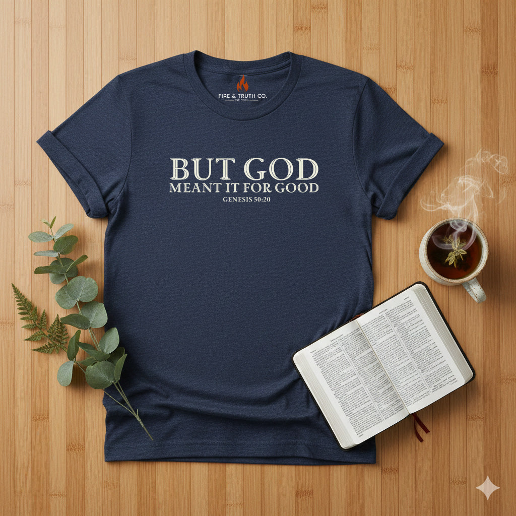 But God Meant It For Good Shirt – Genesis 50:20 Bible Verse Christian T-Shirt