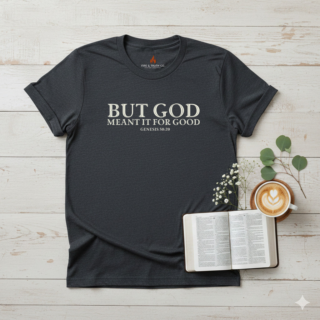 But God Meant It For Good Shirt – Genesis 50:20 Bible Verse Christian T-Shirt
