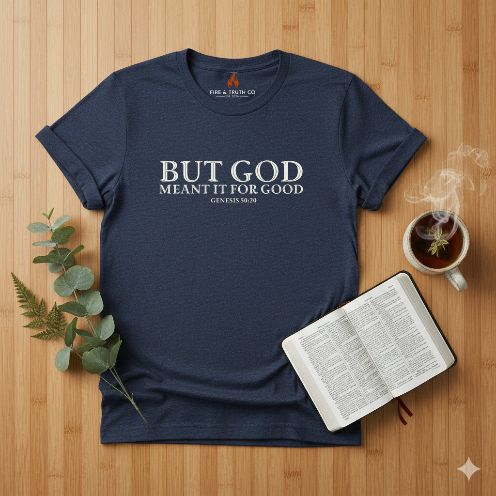 But God Remembered Shirt – Genesis 8:1 Bible Verse Faith T-Shirt