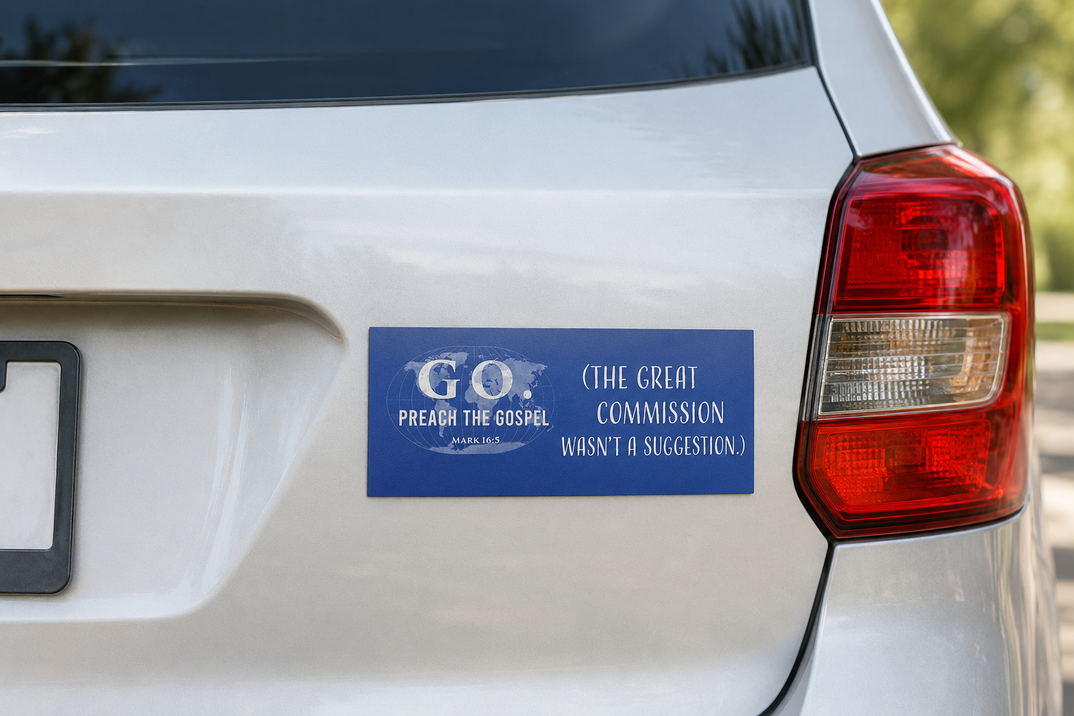 GO. Preach the Gospel Car Magnet – The Great Commission Collection