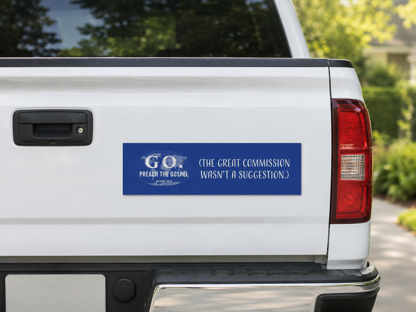 GO. Preach the Gospel Car Magnet – The Great Commission Collection