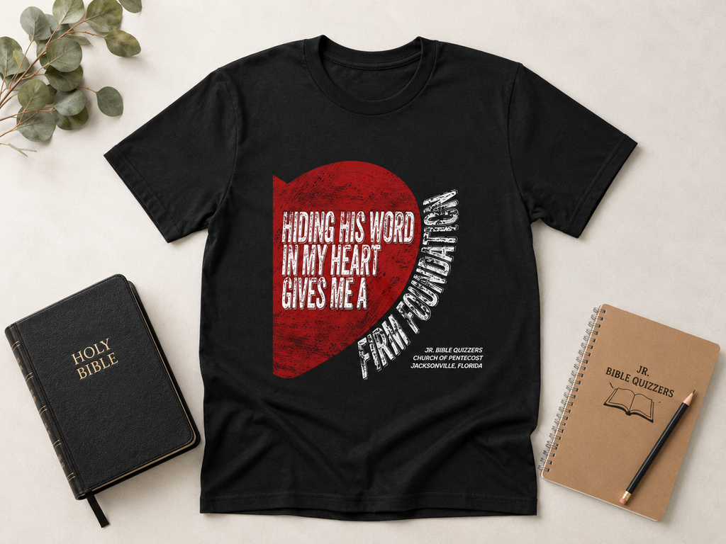 (KIDS) Church of Pentecost Jr. Bible Quizzer 2026 Youth Short Sleeve Tee