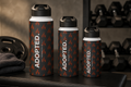 ADOPTED Stainless Steel Water Bottle | Romans 8:15 | Jesus DNA Collection