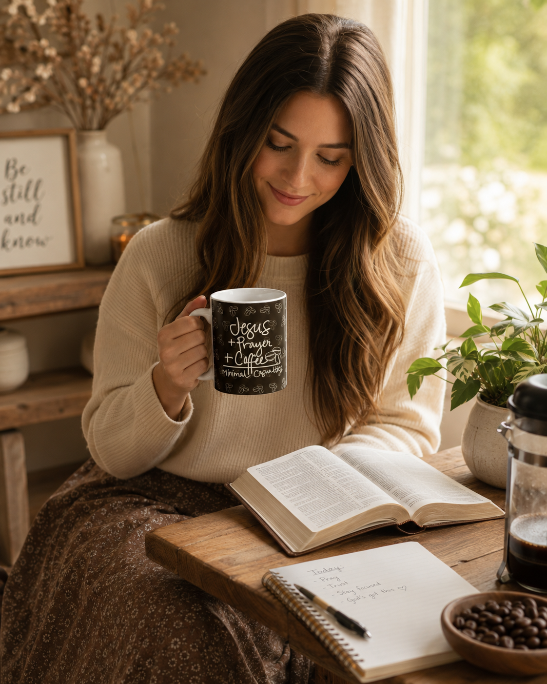 Jesus + Prayer + Coffee = Minimal Casualties ☕🙏