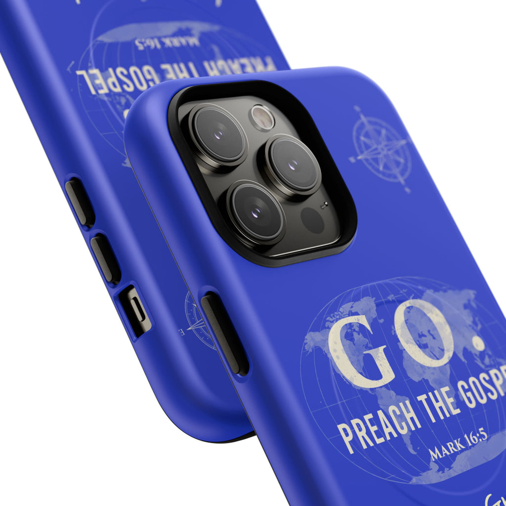 GO. Preach the Gospel MagSafe Phone Case – The Great Commission Collection
