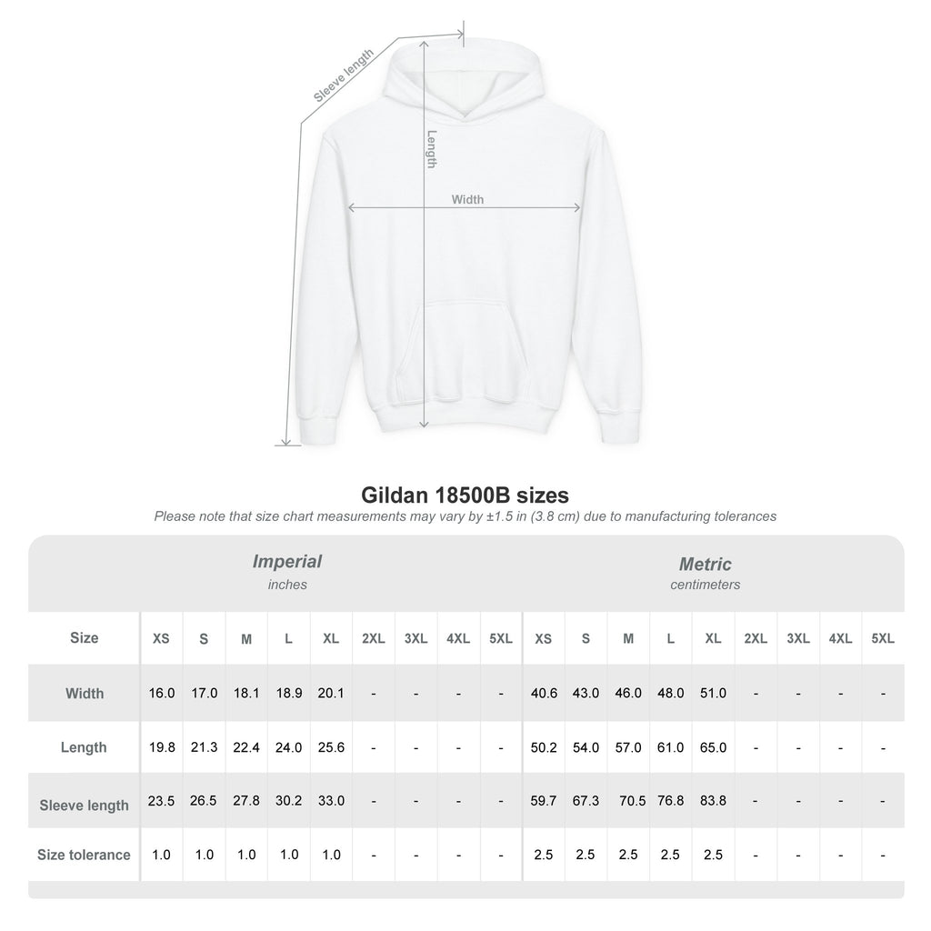 Jesus DNA Youth Heavy Blend Hooded Sweatshirt