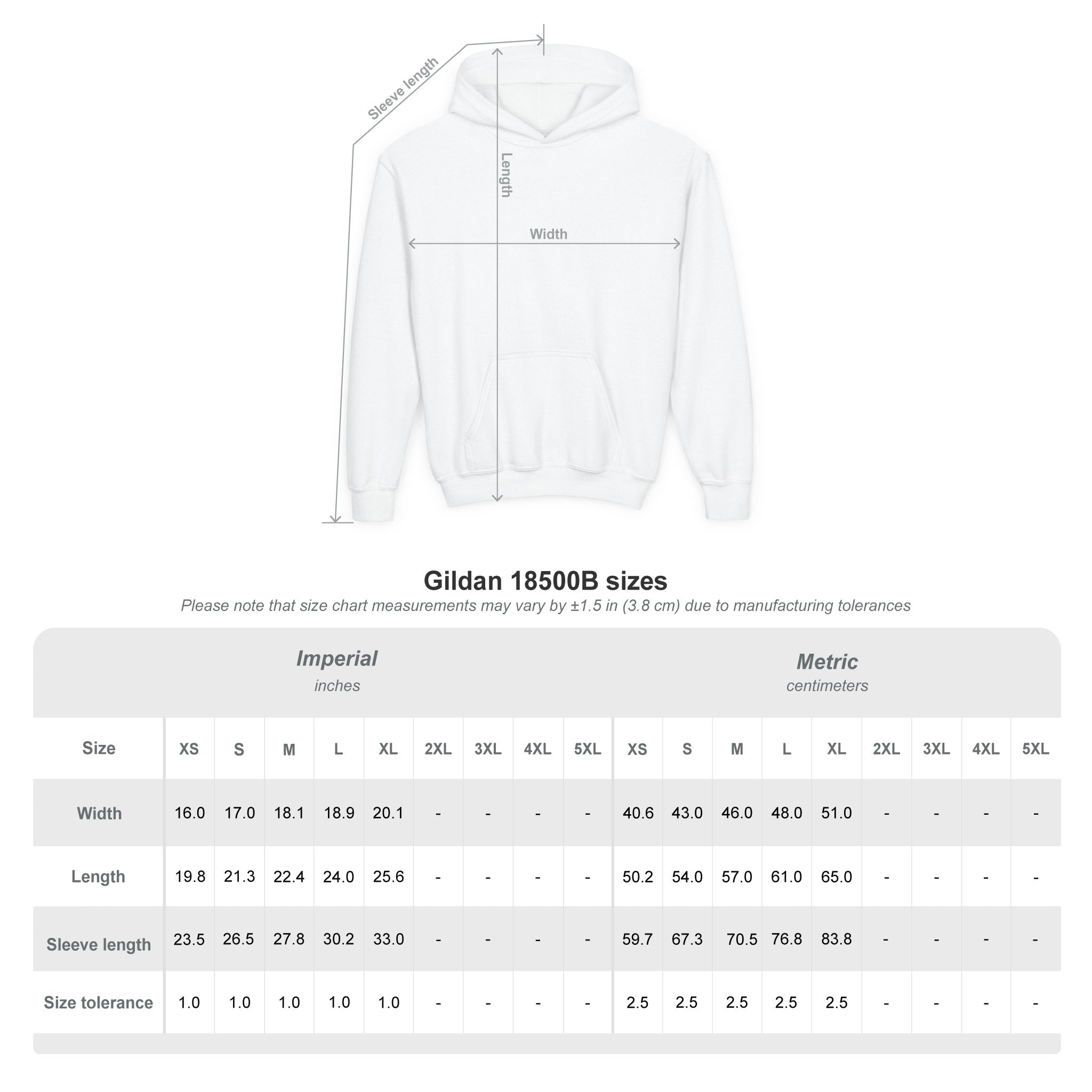 Jesus DNA Youth Heavy Blend Hooded Sweatshirt