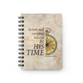 In His Time Spiral Bound Journal
